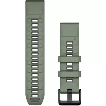 Garmin QuickFit 010-13392-04 zaļa silikona siksniņa 22 mm