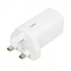 iBOX C-65 White, GaN 65W universāls lādētājs UK spraudnis