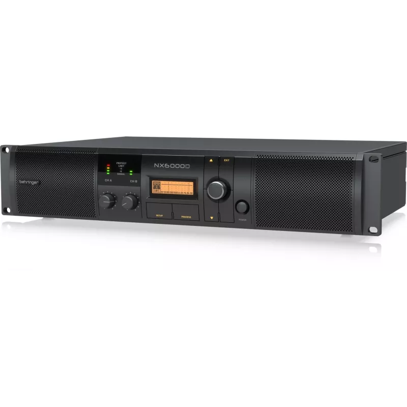 Behringer NX6000D audio pastiprinātājs 2.0 kanāli Melns