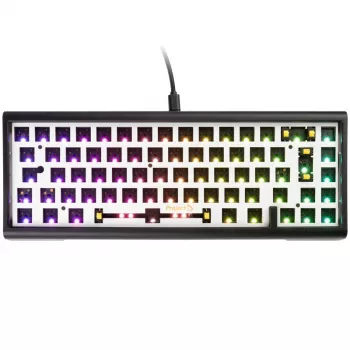 Ducky Tinker 65 Barebone tastatūra Gaming USB Vācu Melna