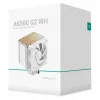Procesora gaisa dzesētājs DeepCool AK500 G2 WH, 120 mm ventilators, max gaisa spiediens 3.33 mmH2O, 117×129×159 mm, balts