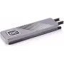 Alphacool 11769 ūdens bloks - Acetāls - Misinš - Niķelis - PVC - Melns - Sudrabs - 1/4 inch - 60 °C - 0,8 bar