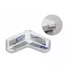 Stūra aizsargs pašlīmējošs DeLOCK 40 x 40 x 13 mm caurspīdīgs