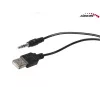 2-virzienu datora skaļrunis Audiocore AC870 B — 3 W RMS, vadu USB barošana, 3.5 mm ieeja, 2.0 kanāli