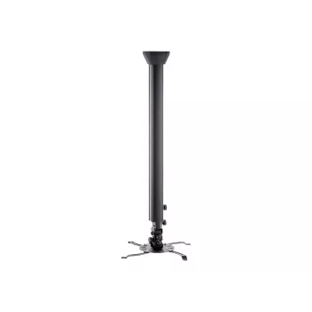 Edbak PMV300W projektora griestu stiprinājums, maks. 30 kg, 1000-1700 mm, balts