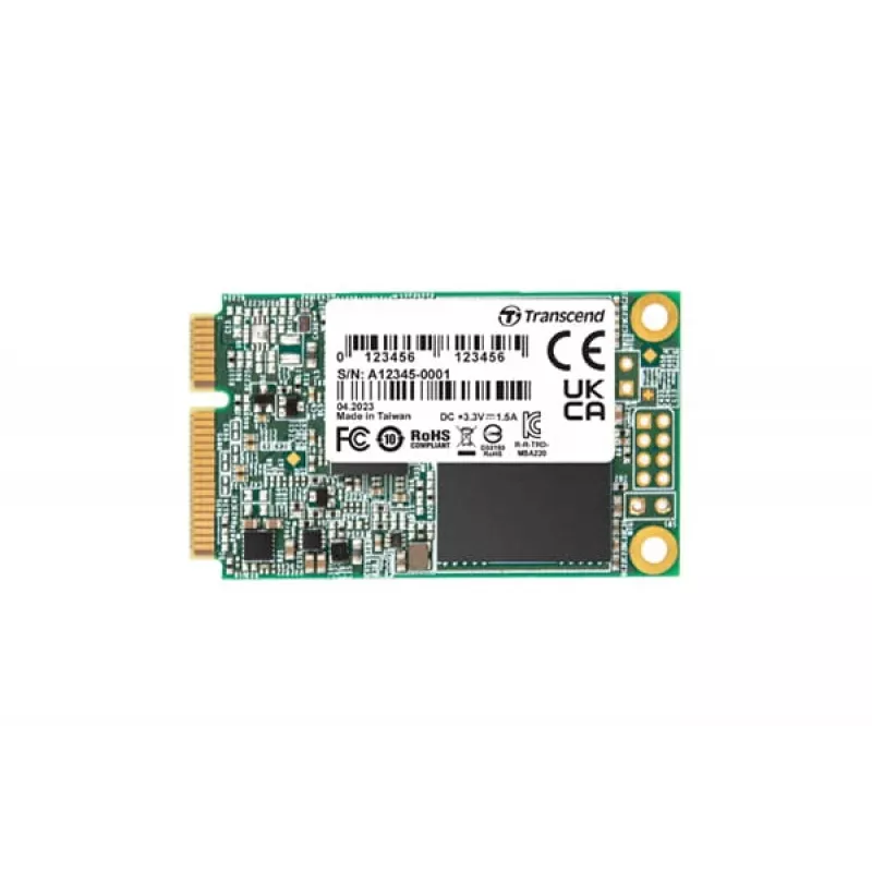 Transcend 64GB mSATA SSD 220S - 3D NAND SATA III cietais disks