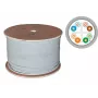 Tīkla kabelis Q-LANTEC KIF6PVC305Q Cat.6A F/UTP 305m Pelēks, 23 AWG savīts, PVC apvalks, 250 MHz
