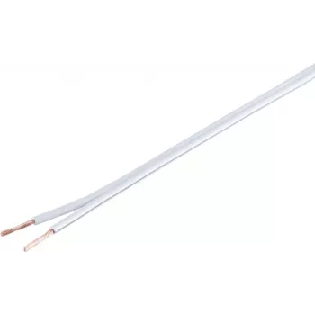 Skaļruņu kabelis ShiverPeaks S/CONN 0.75 mm² (24x0.20 CCA) balts 25 m
