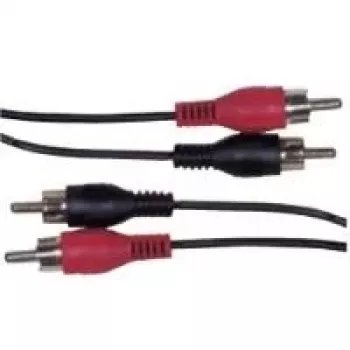 Audio kabelis Schwaiger CIK5125 10m 2xRCA vīriešu Melns