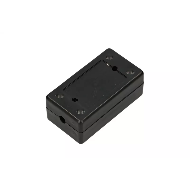 Savienojuma kārba Extralink Cat5e UTP kabelim, plastmasa, melna, 1 ports