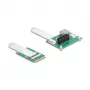 DeLOCK 64345 Iekšējais PCIe adapteris no Mini PCI Express uz PCI Express ar USB 2.0 portu