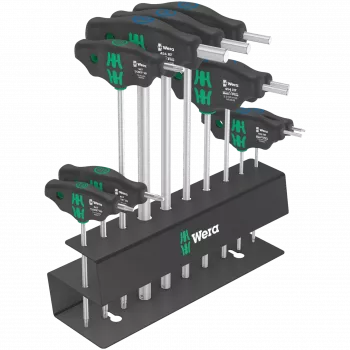 Wera Bicycle Set 6 T-Handle Key Set, 10 gab., uzglabāšanas kastē (05004174001)