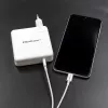Lādētājs QOLTEC 51709, 96W USB-C PD, izejas diapazons 5V–20V