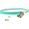 Optiskās šķiedras kabelis BlueOptics CAB-OM3-LC-LC-1M-BO Aqua 1m OM3 LC LC
