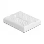 Breadboard bezlodēšanas DELOCK 18316 — prototipēšanas plate, plastmasa, 36×46×10 mm, balta