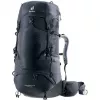 Deuter Aircontact Lite 45+10 SL Sieviešu pārgājienu mugursoma Melna