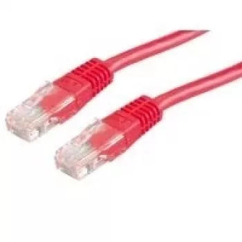 Roline 21.15.0561 Ethernet Patch Kabelis Sarkans