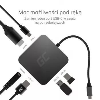 Doku klēpjdatoram Green Cell AK61