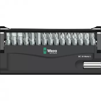 Skrūvgriežu uzgaļu komplekts Wera BC 30 Metal 1
