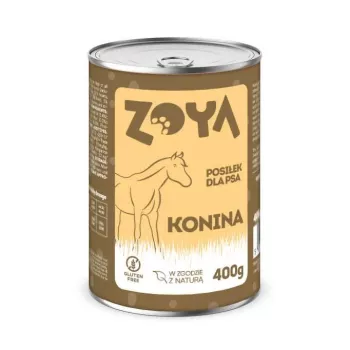 ZOYA Horse - mitrā suņu barība - 400g