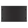 Lanberg WF01-6406-23B Piekarināmais skapis 19 inch 6U 600x450 perforētas durvis (plakanā iepakojumā) melns