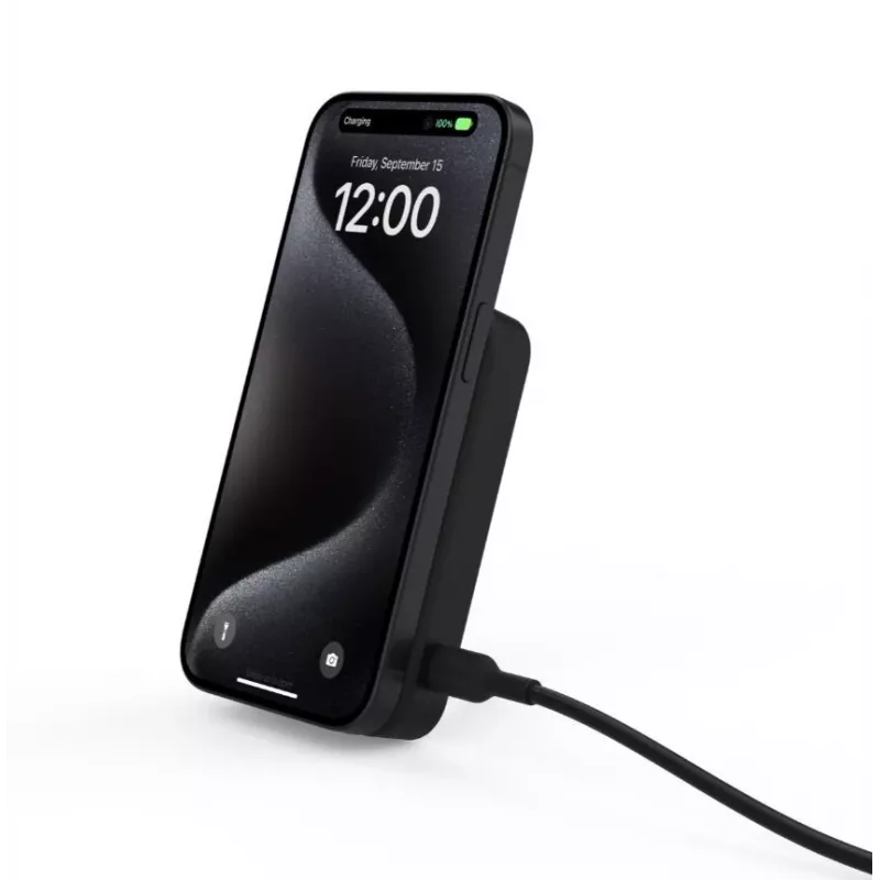 Belkin BoostCharge Pro 8000 mAh bezvadu lādētājs Melns