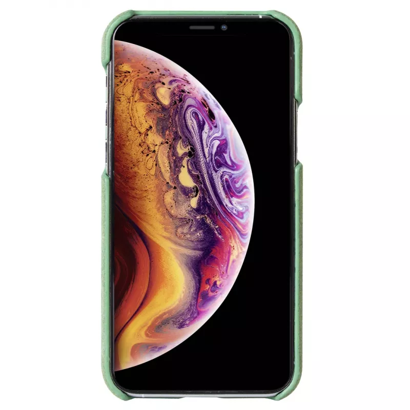 Krusell Broby 61770 zamšādas apvalks Apple iPhone 11 Pro Max, 16,5 cm (6,5 collas), olīvu krāsā