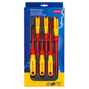 Knipex 00 20 12 V02 manuālo skrūvgriežu komplekts Standarta skrūvgrieži