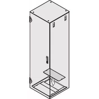 SCHROFF Abdeckblech priekš Bodenblech, vairākdaļīgs - ABDECKBLECH F.BB 600 VSTAR (23130076)