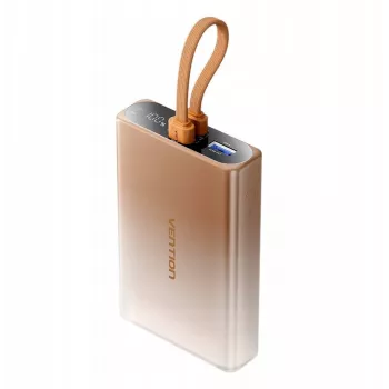 Pārnēsājams lādētājs Vention 10000 mAh ar USB-C, Lightning un USB-A, 22.5W izeja, varš