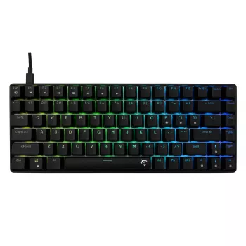 Mehāniskā tastatūra White Shark GK-005121 ar RGB fona apgaismojumu un Blue slēdžiem