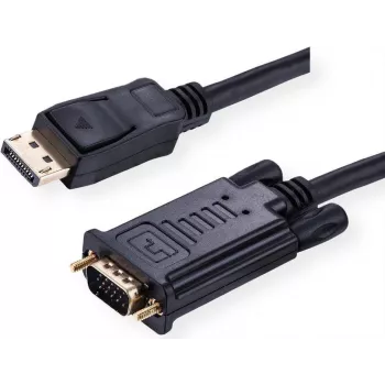 Value 11.99.5800 DisplayPort-VGA kabelis 1 m melns (11.99.5800)