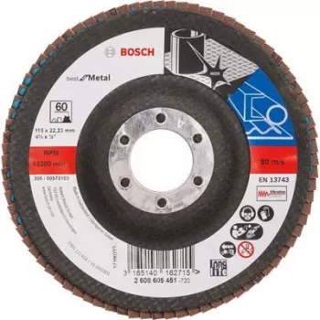 Metāla griešanas disks Bosch X571 Best for Metal 2608607328