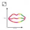 Neona zīme MANTA SNL61RGB LIPS RGB krāsu maiņas dekoratīvā zīme
