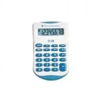 Texas Instruments TI-501 Kalkulators, Zils-Balts (TI501)