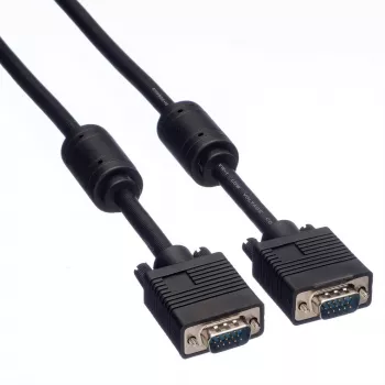 VGA kabelis ROLINE High Quality 10m HD15 vīrs/vīrs