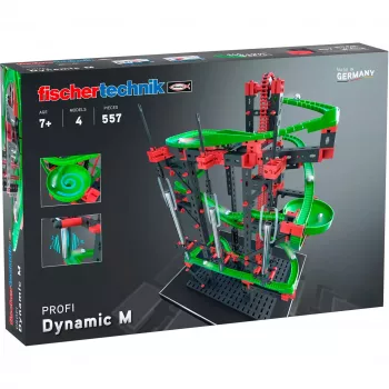 fischertechnik Dynamic M, Fizikas komplekts, 7 gadi, Tērauds