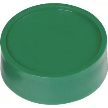 Apaļais magnēts Ø3,4 cm zaļš 10 gab (61733-55)