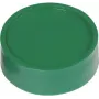 Apaļais magnēts Ø3,4 cm zaļš 10 gab (61733-55)