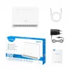 Cudy LT500E bezvadu maršrutētājs Fast Ethernet divu joslu (2,4 GHz / 5 GHz) 4G balts