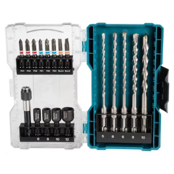 Uzgriežņu uzgaļu komplekts Makita E-07026 18 gab.
