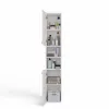 Topeshop S30 balts vannas istabas skapis Balts