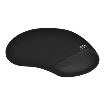 PORT CONNECT | Ergonomiskais peles paliktnis | 200 x 230 x 20 mm | Melns