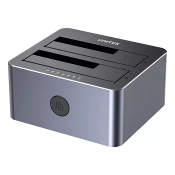 Unitek klonēšanas stacija 2X SATA 2,5/3,5 USB 5 Gb/s