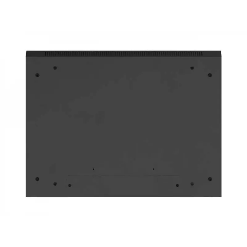 Sienas stiprinājuma 19 collu skapis LANBERG 4U 600x450 mm melns ar metāla durvīm