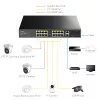 Cudy FS1018PS1 Slēdzis 18 Fast Ethernet porti PoE
