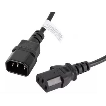 Strāvas kabelis Lanberg CA-C13E-10CC-0018-BK Melns 1.8m