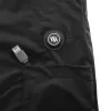 Glovii GV2M apsildāma veste ziemas sportam slēpošanai, snovbordam, unisex, melna