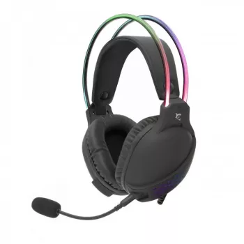 White Shark GH-2140 Ox Black – spēļu austiņas ar RGB apgaismojumu