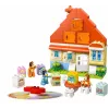 Būvniecības rotaļlieta LEGO Bluey Ģimenes māja ar atmiņas spēli 10459 — 83 gabali, 3 minifigūras, vecums 3+